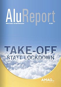 Cover der 1. Ausgabe des Alureports 2021