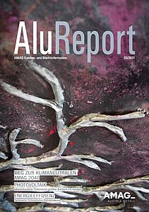 Cover der 3. Ausgabe des Alureports 2021