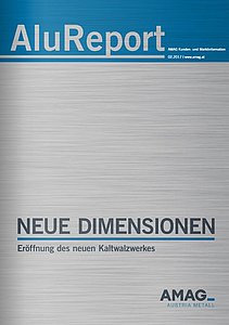 Cover der 2. Ausgabe des Alureports 2017
